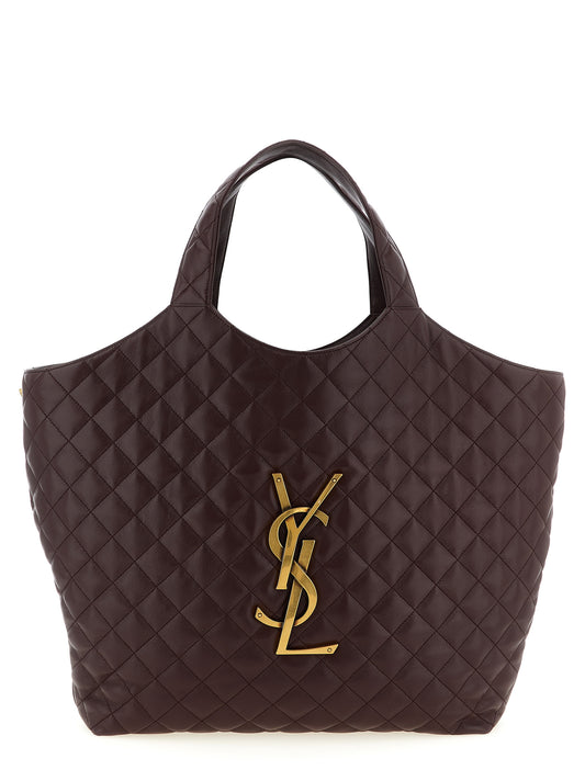 Bordeaux Lammleder-Tasche