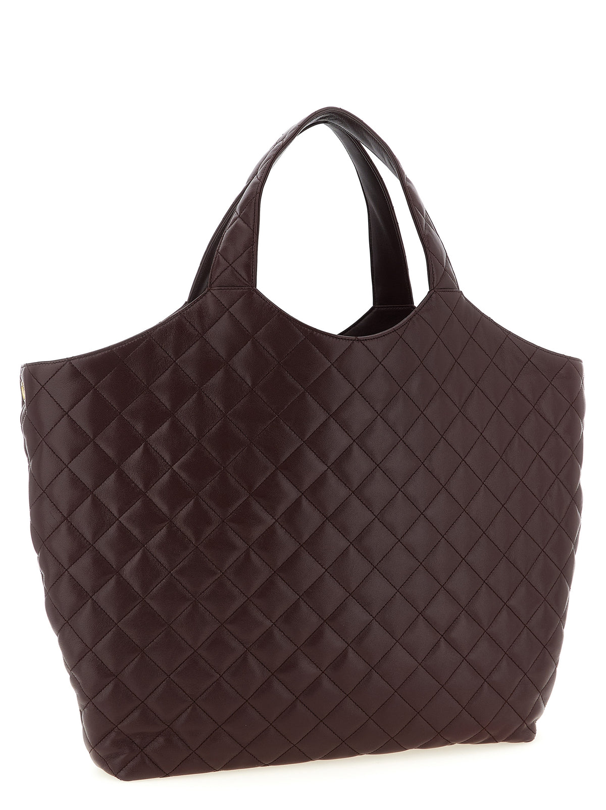 Bordeaux Lammleder-Tasche