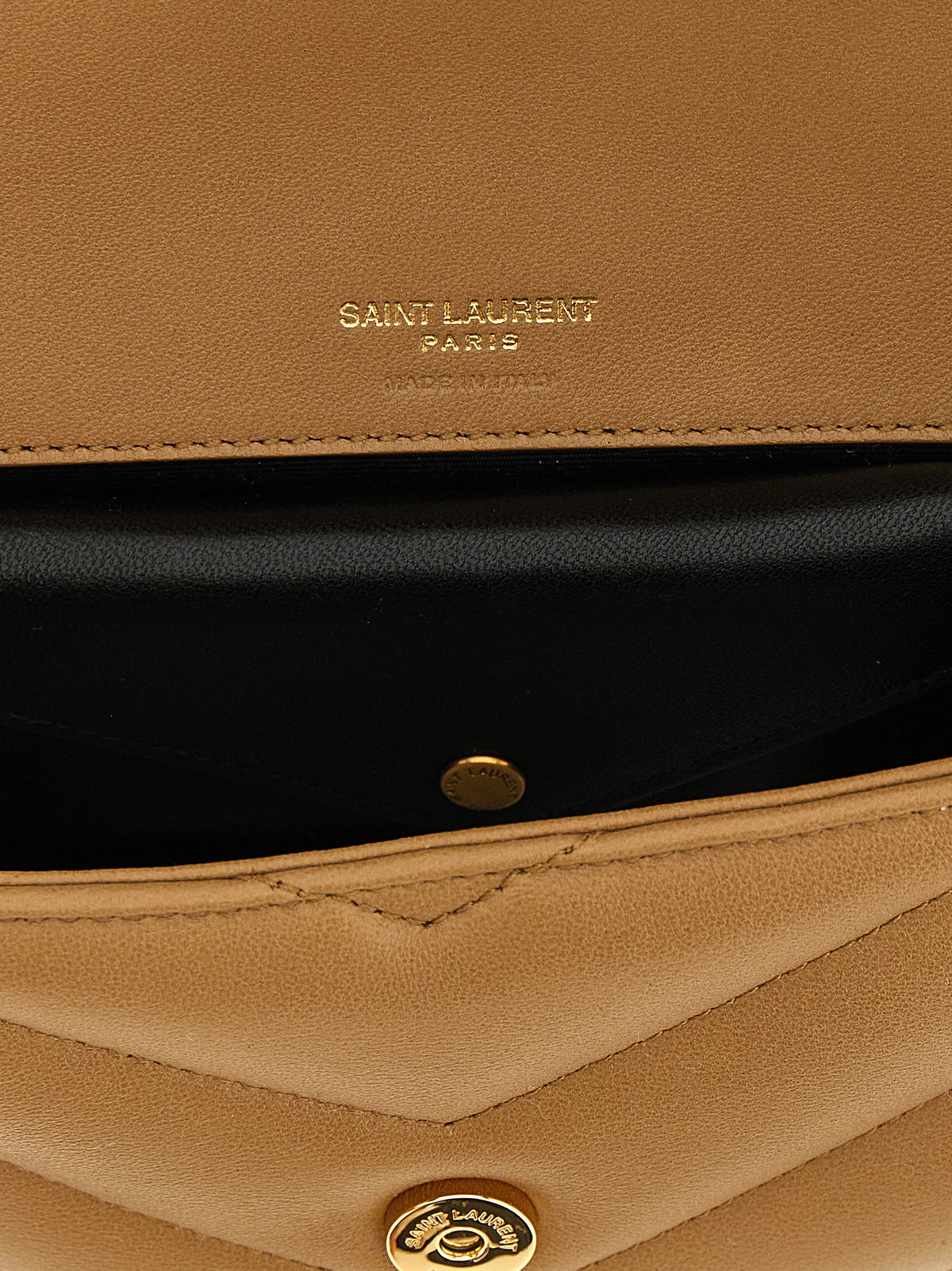 Beige Lammleder Crossbody Bag
