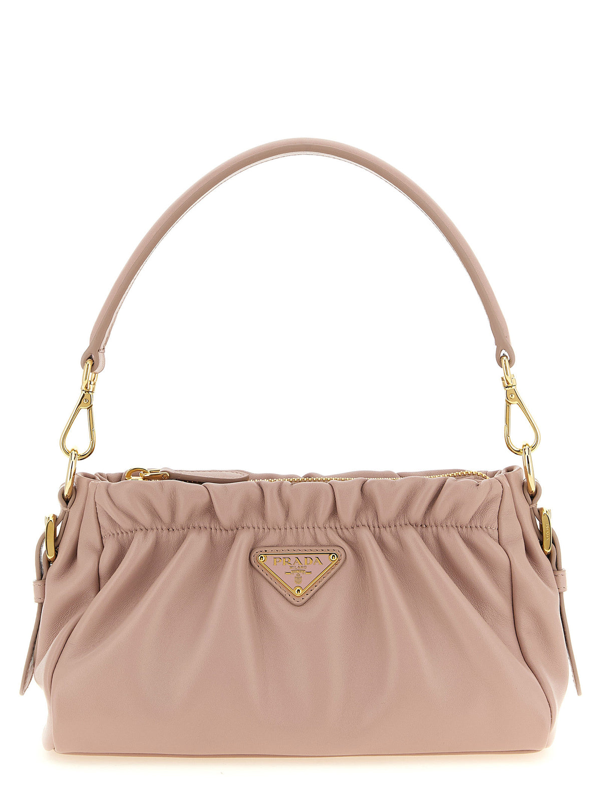 Schultertasche aus mehrfarbigem Lammleder