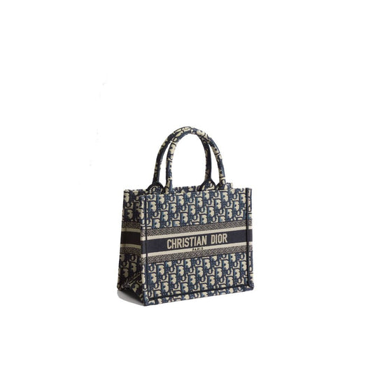 Blaue Baumwolltasche
