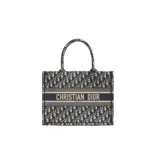 Blaue Baumwolltasche