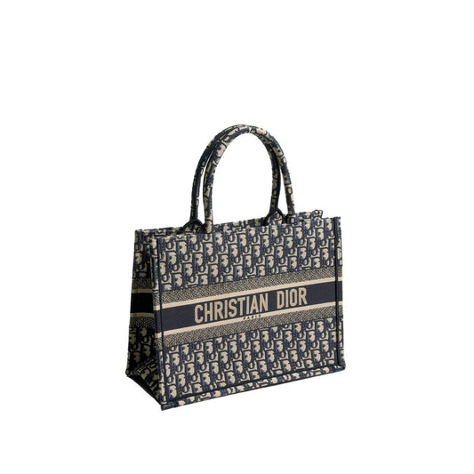 Blaue Baumwolltasche
