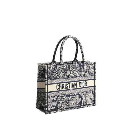 Blaue Baumwolltasche