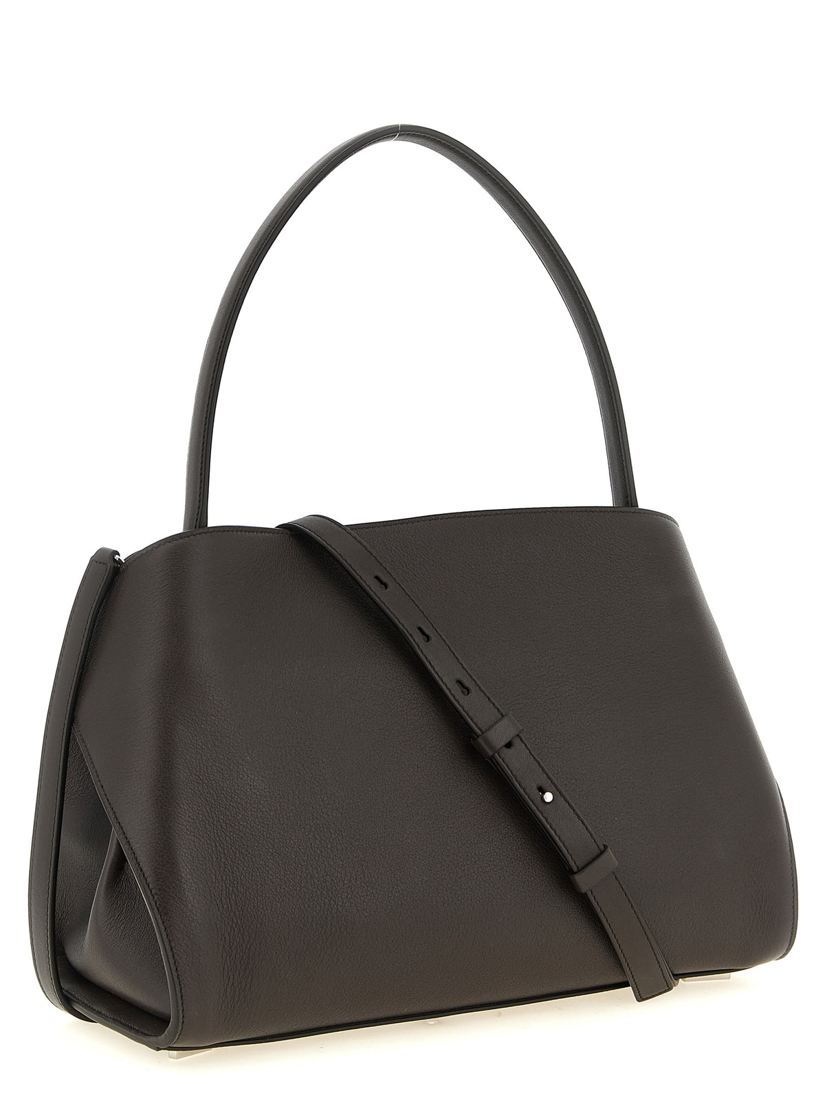 Braunes Kalbsleder Damen Crossbody Tasche