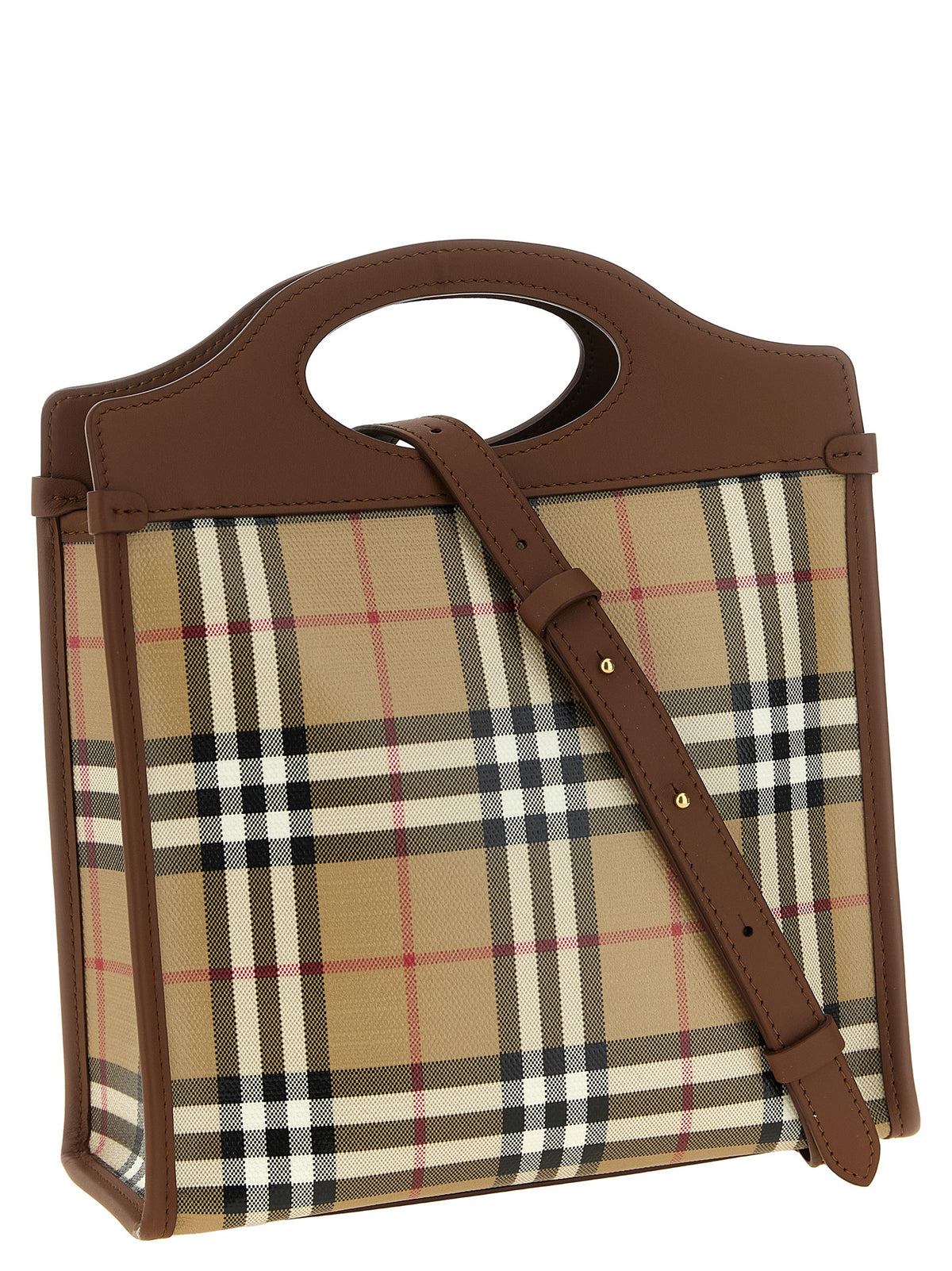 Beige Cotton Handbag