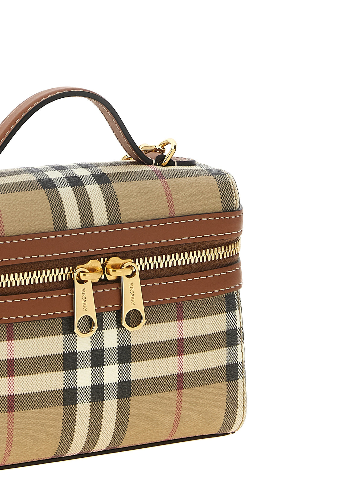 Beige Polyethylen Umhängetasche